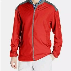 Adidas Zip Up Jacket Adi Club WindbreakerMen’s Size Large L Red New NWT